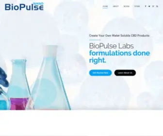 Biopulselabs.com(Water Soluble CBD) Screenshot