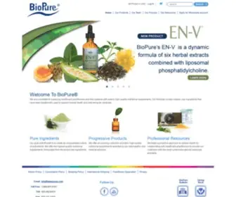 Biopureus.com(BioPure® Official Site) Screenshot