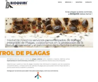 Bioquimicontrol.com.mx(BIOQUIMI) Screenshot