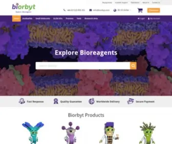Biorbyt.com(Antibodies, Proteins and ELISA kits) Screenshot