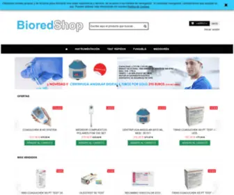 Bioredshop.es(Tu tienda online de productos para laboratorios) Screenshot