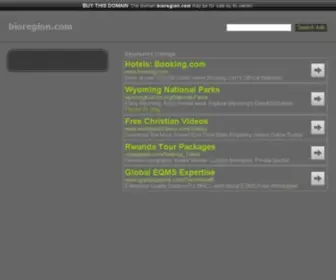 Bioregion.com(bioregion) Screenshot