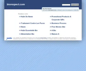 Biorespect.com(Biorespect) Screenshot