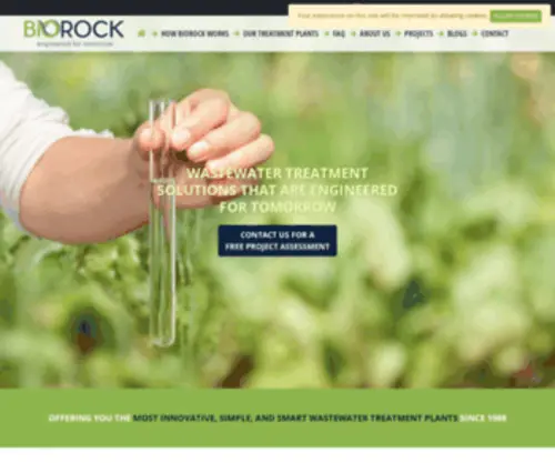 Biorock.co.nz(Residential & Commercial Wastewater Treatment) Screenshot