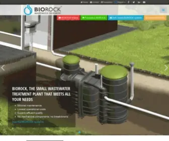 Biorock.com(Residential & Commercial Wastewater Treatment) Screenshot