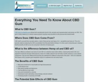 Biorthex.com(Everything You Need to Know About CBD Gum) Screenshot