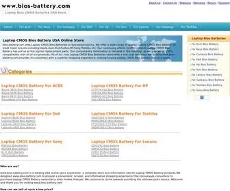 Bios-Battery.com(Laptop CMOS Battery) Screenshot