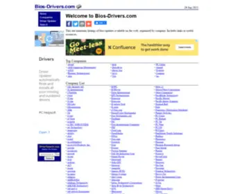 Bios-Drivers.com(BIOS Updates (award bios) Screenshot