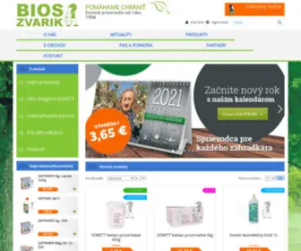 Bios-Zvarik.sk(Úvodná) Screenshot