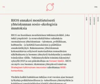 Bios.fi(Bios) Screenshot