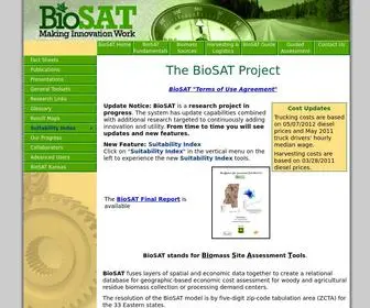 Biosat.net(BioSAT, Making Innovation Work) Screenshot