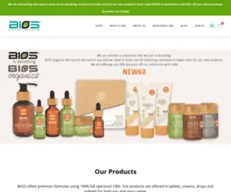 Bioscbd.com(Full Spectrum CBD Products) Screenshot