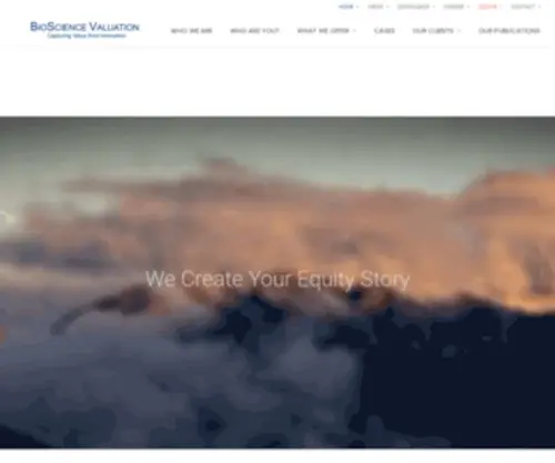 Bioscience-Valuation.com(Capturing Value from Innovation) Screenshot