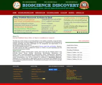 Biosciencediscovery.com(Bioscience Discovery) Screenshot