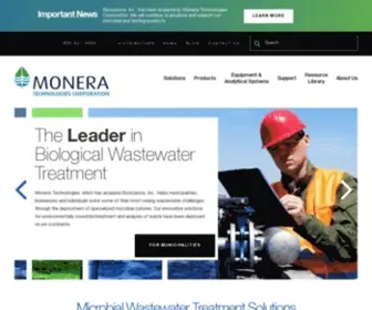 Bioscienceinc.com(The Leader in Biological Wastewater Treatment) Screenshot