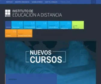 Bioselearning.com(Educación a distancia) Screenshot