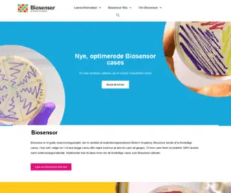 Biosensor.dk(Forside) Screenshot
