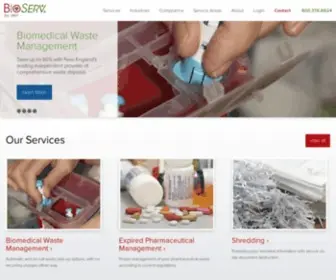 Bioservusa.com(Medical Waste Disposal Services NJ) Screenshot