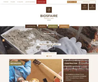 Biosfaire-Materiaux.com(Biosfaire) Screenshot