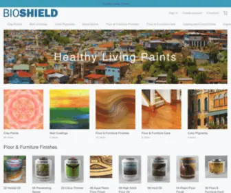 Bioshieldpaint.com(BioShield) Screenshot