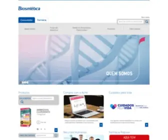 Biosintetica.com.br(Aché) Screenshot
