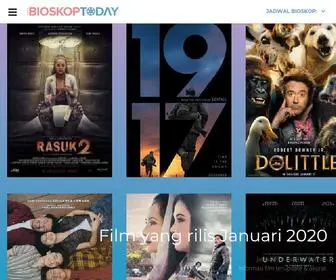 Bioskoptoday.com(Jadwal Bioskop Hari Ini) Screenshot