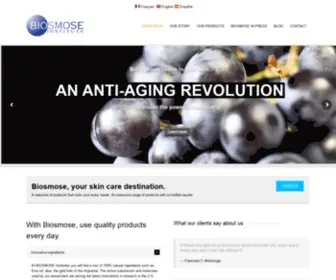 Biosmose.com(Biosmose) Screenshot