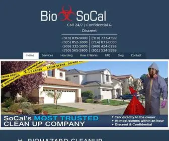 Biosocal.com(Crime Scene) Screenshot