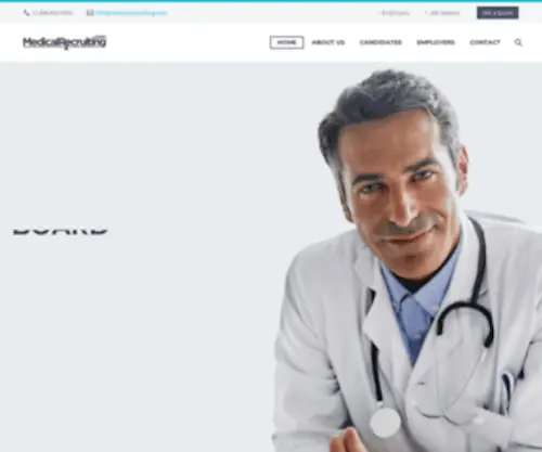 Biospacejobs.com(Medical Recruiting) Screenshot