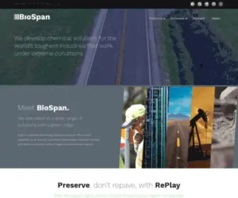 Biospantech.com(BioSpan Technologies) Screenshot