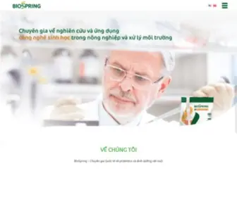 Biospring.com.vn(BioSpring) Screenshot