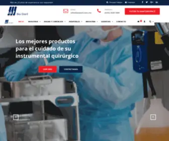 Biosteril.com.mx(Capacitación) Screenshot