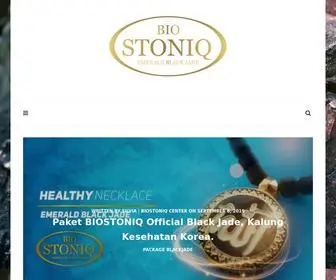 Biostoniq.com(Kalung Kesehatan Korea) Screenshot