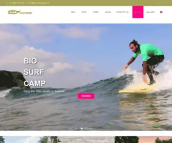 Biosurfcamp.com(BioSurfCamp) Screenshot