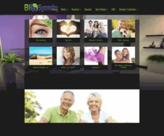 Biosymmetry.com(Hormone Therapy) Screenshot