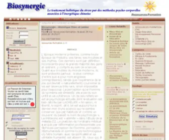 Biosynergie.org(Historique (Yves et Janine ROPARS)) Screenshot