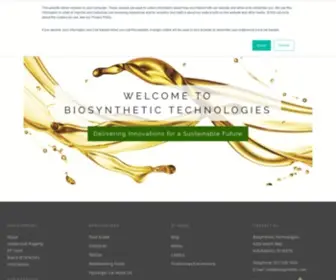 Biosynthetic.com(Biosynthetic®) Screenshot