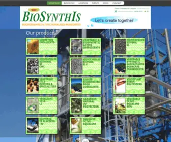 Biosynthis.com(Biosynthis) Screenshot