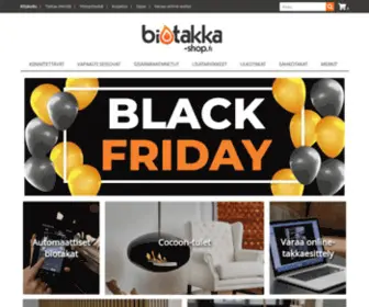 Biotakka-Shop.fi(Sisustustakkoja etanolille) Screenshot