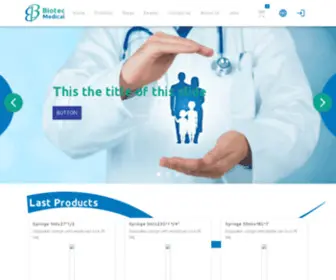 Biotec-Medical.com(Biotech) Screenshot