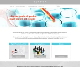 Biotec.com(Home) Screenshot