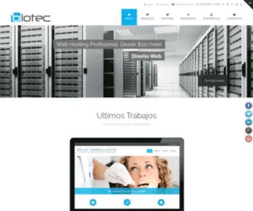 Bioteccr.net(Diseño) Screenshot