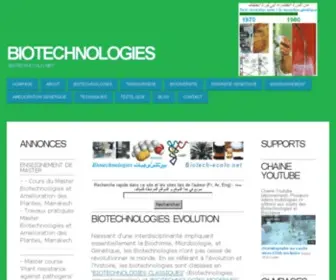 Biotech-Ecolo.net(Ø¨ÙÙØªÙÙÙÙÙØ¬ÙØ§Øª) Screenshot