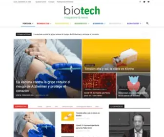 Biotechmagazineandnews.com(Biotech Magazine & News) Screenshot