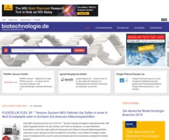 Biotechnologie.de(Biotechnologie) Screenshot