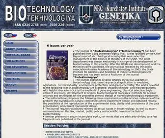 Biotechnology-Journal.ru(Biotechnology Journal) Screenshot