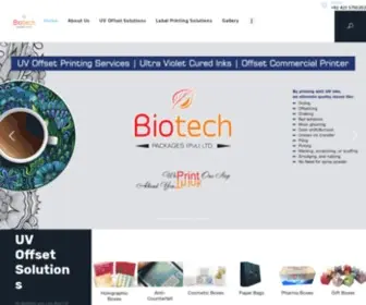 Biotechpackages.com(Custom Cosmetics Packaging Boxes) Screenshot