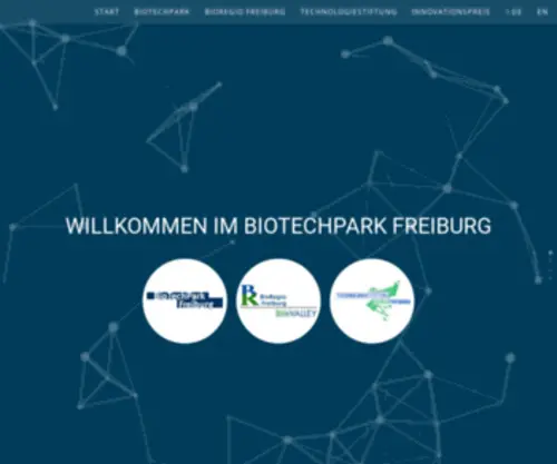 Biotechpark.de(Startseite) Screenshot