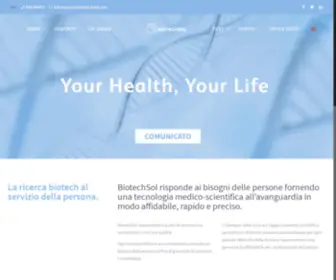 Biotechsol.com(Home) Screenshot