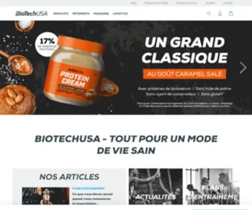 Biotechusa.fr(The Feeling of Success) Screenshot